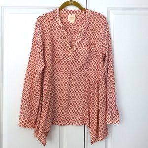 Anthropologie MAEVE Blouse, size 12, long sleeve